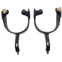 Diamond R Ladies Multi Use Brown Iron Spurs