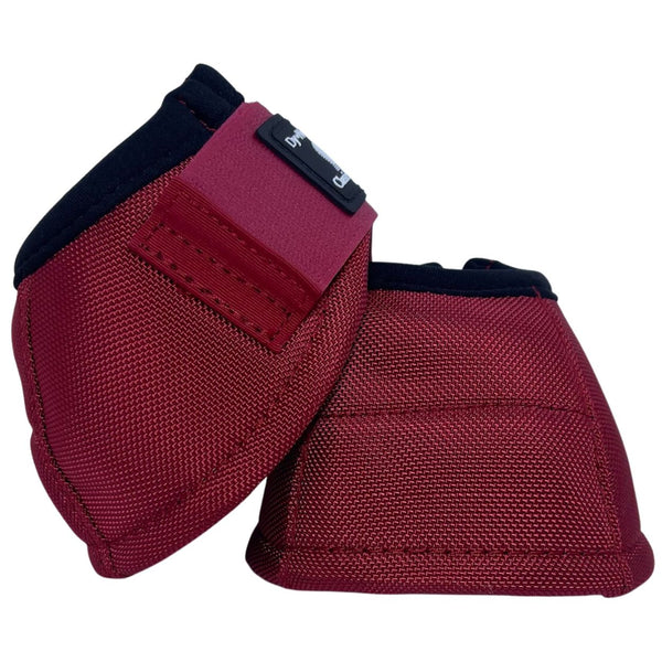 Classic Equine Crimson Dy•No-Turn DL Bell Boots, Medium