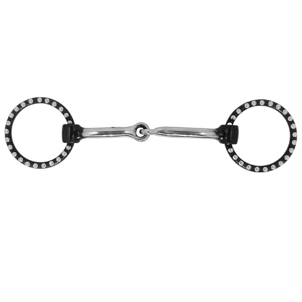 Antiqued Pony Ring Snaffle Bit, 4 1/2"