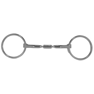 Myler Loose Ring Comfort Snaffle Wide Barrel Bit, 5"