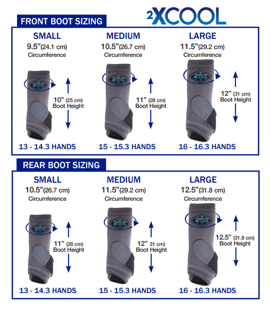 2XCool Sports Medicine Boots 4 Pack, Bison