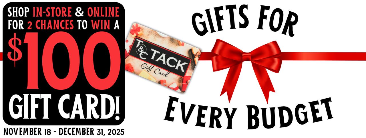 In-store purchases from November 18-December 31, 2025 will be entered into a $100 gift card draw (one entry per order, limit one entry per day). Online purchases will be entered into a separate $100 gift card draw. Entries are recorded automatically upon purchase. Winners will be drawn and contacted on January 2, 2026.
