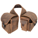 Cashel Medium Rear Saddle Bag, Distressed Leather