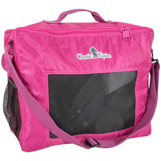 Classic Equine Boot Accessory Tote Bag, Raspberry