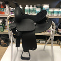 Wintec Youth Round Skirt Saddle, Black, 13"