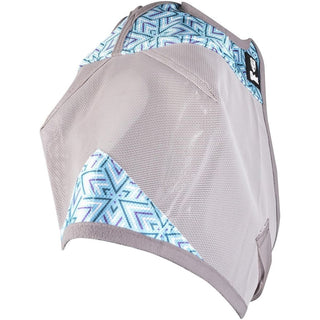 Cashel Crusader Fly Mask, Standard, Azure, Yearling/Large Pony
