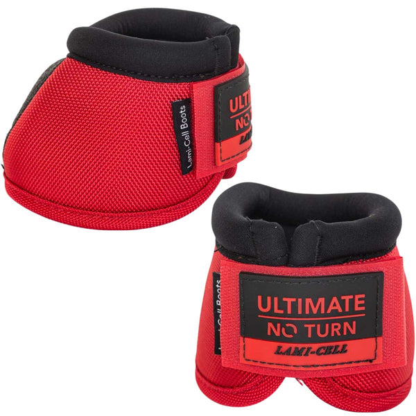 Lami-Cell Ultimate No Turn Bell Boots, Red