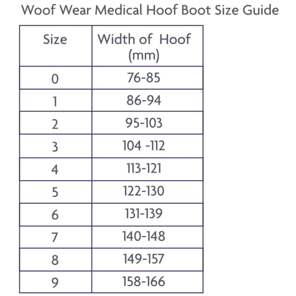 Woof Wear Medical Hoof Boot, Size 4