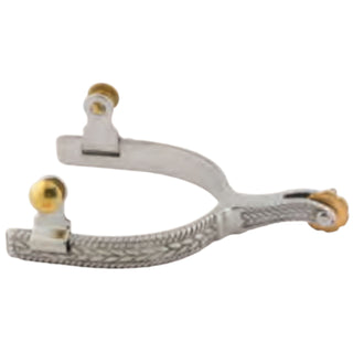 Men's Cavalier Rope Design Spurs