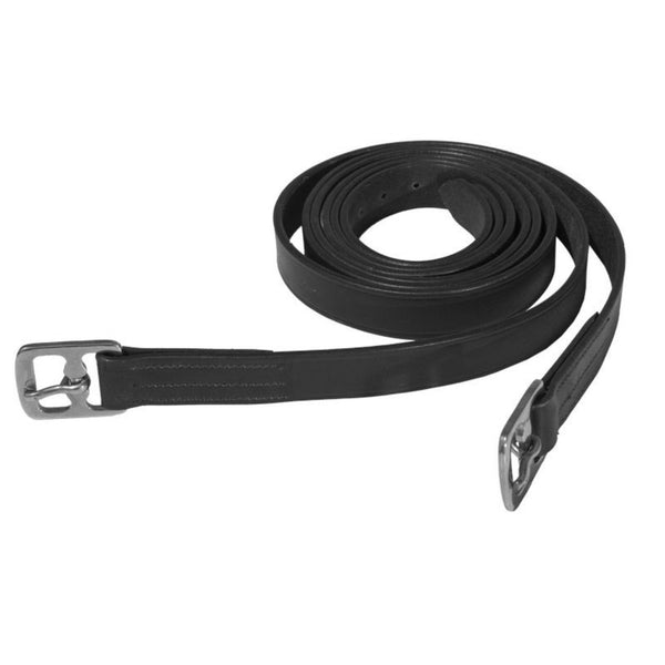 Bromont Premium Stirrup Leathers, Black, 1" x 54"