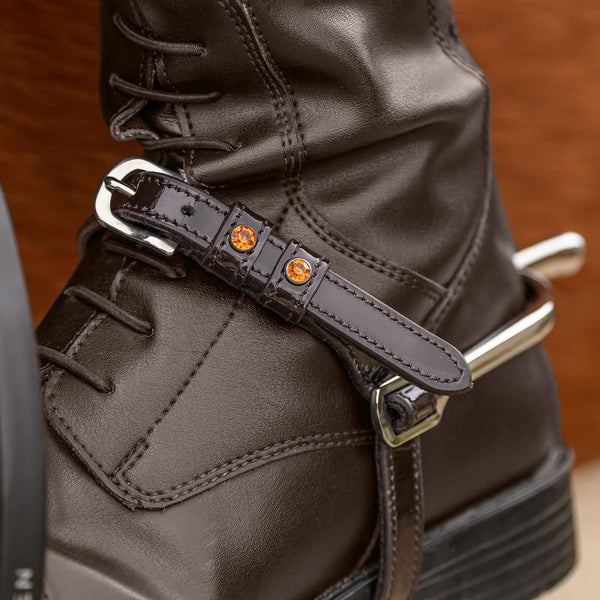 Waldhausen Stone Spur Straps, Brown/Bronze
