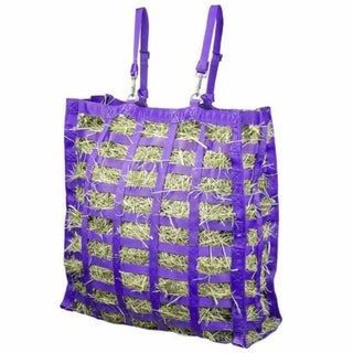 4 Sided Slow Feed Hay Bag, Purple