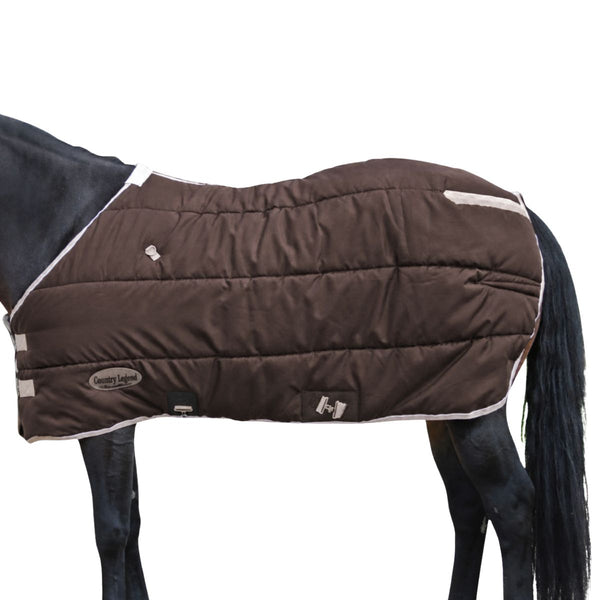 Country Legend 420D Winter Stable Blanket, Brown/Tan