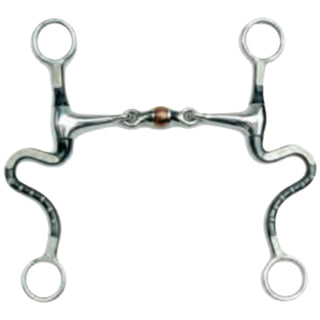 Cavalier Black Satin Copper Inlay Three Piece Bit, 5"