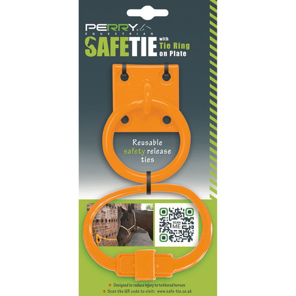 Perry Safetie with Plate, Orange