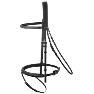 Passier Pheonix Snaffle Bridle, Black, Oversize