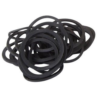 Cashel Rubber Braiding Bands, Black