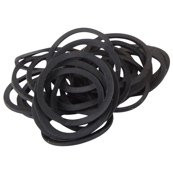 Cashel Rubber Braiding Bands, Black
