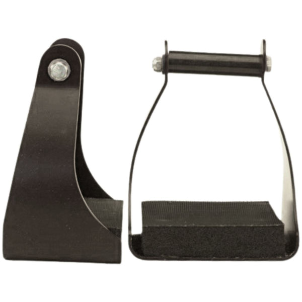 Metalab Aluminum Trail Stirrups, Black