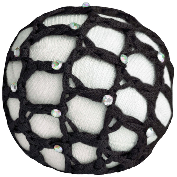 NS- Waldhausen Hairnet with Rhinestones, Black