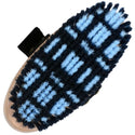 Plaid Body Brush, Baby Blue/Navy