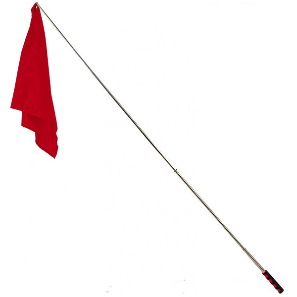 Mustang Telescoping Training Flag, Red