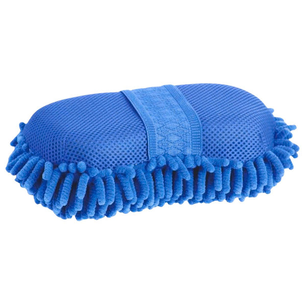 Microfibre Mesh Sponge, Blue
