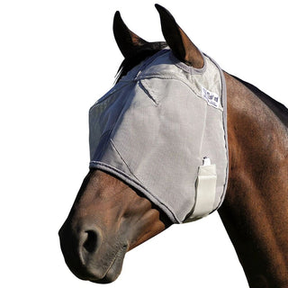 Cashel Crusader Fly Mask, Standard, Grey