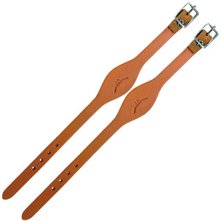 Western Rawhide Fender Hobble Straps, Golden Tan