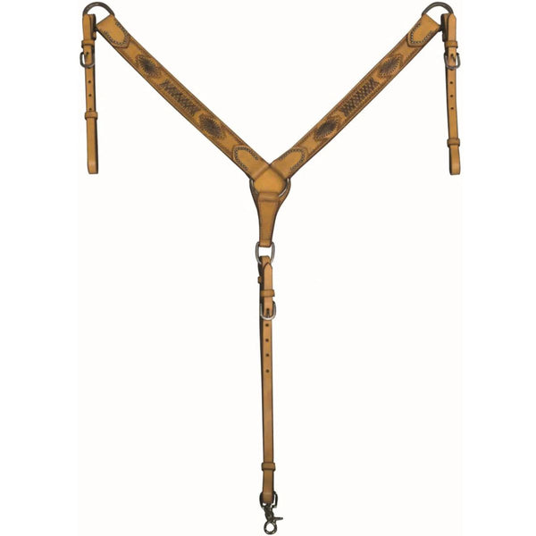 Sierra Sawyer Breast Collar, Light Oil