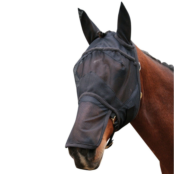 Harry's Horse Black Fly Mask, Full