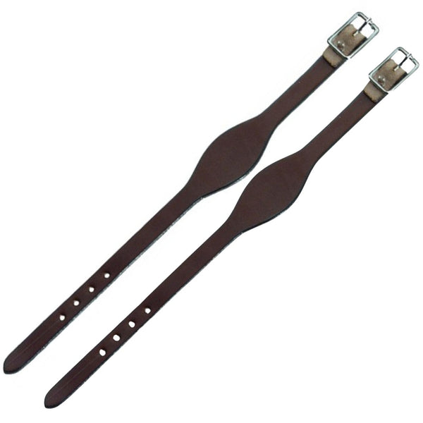 Western Rawhide Fender Hobble Straps, Dark Walnut