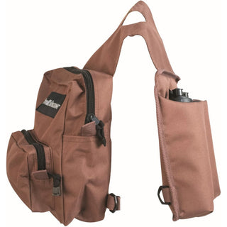 Trailblazer Horn Bag with Water Bottles, Brown