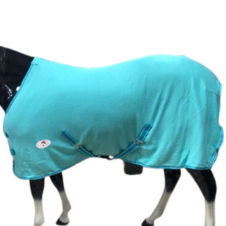 Canadian Horsewear Polar Fleece Cooler, Turquoise, 84"