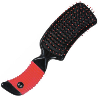 Curved Mane & Tail Brush, Red
