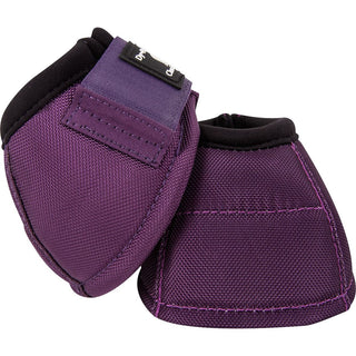 Classic Equine Eggplant DyNo Turn Bell Boots, Medium