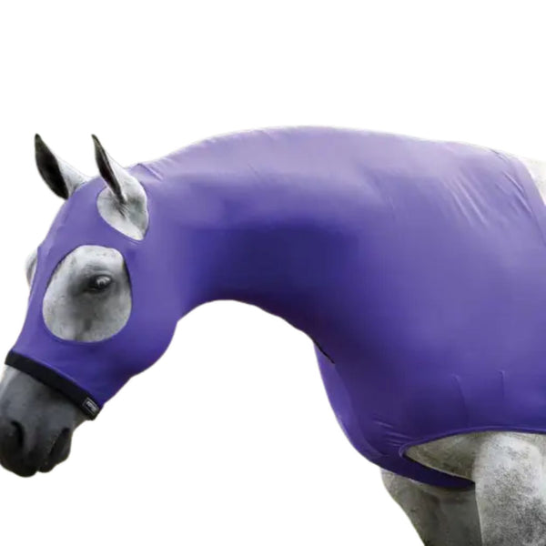 Equi-Sky Lycra Half Shoulder Mane Stay, Purple, Large