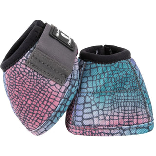 Classic Equine Gator DyNo Turn Bell Boots, Medium