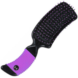 Curved Mane & Tail Brush, Purple