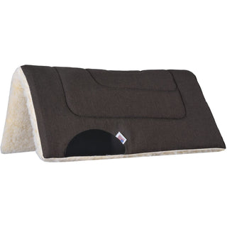 Mustang Brushed Denim Pony Pad, 24"x24", Brown