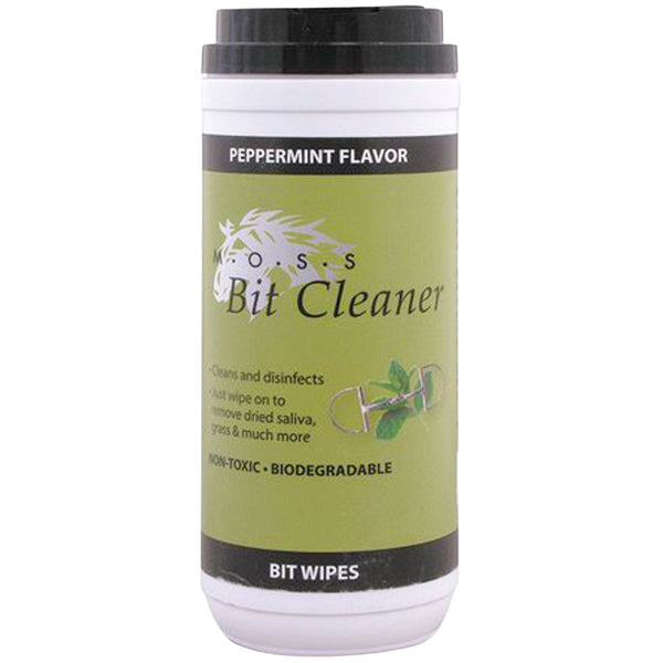 Moss Bit Wipes, Peppermint Flavor
