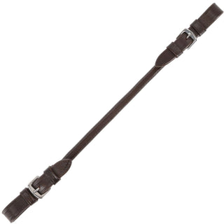 QHP Leather Bucking Strap, Brown