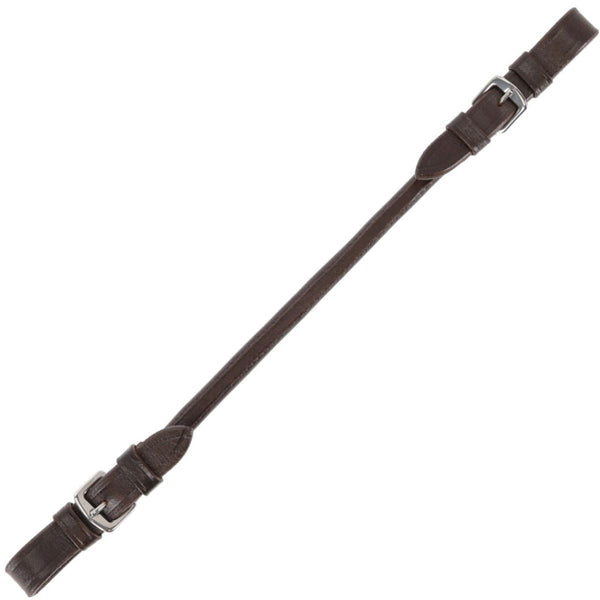 QHP Leather Bucking Strap, Brown