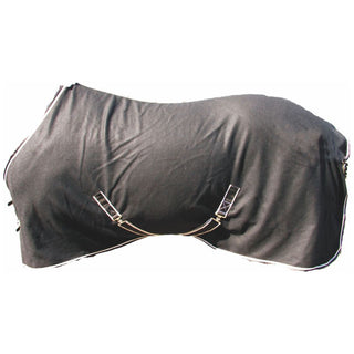 Canadian Horsewear Wool Fitted Cooler, Black, 79"-81"