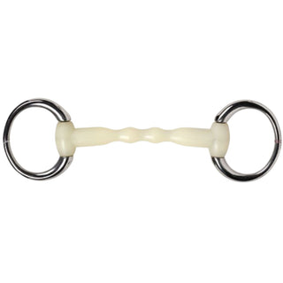 Happy Mouth Pony Eggbutt Bradoon Bit, 4 1/2"