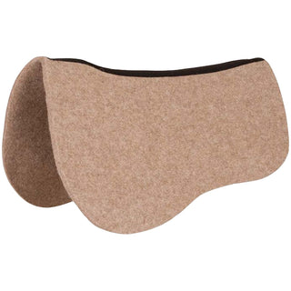 Mustang 1/2" Wool Trail Pad Protector, 33"x30", Tan