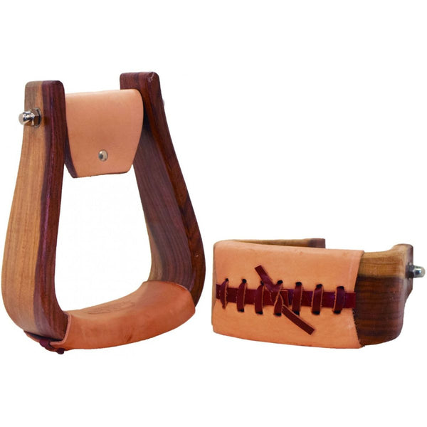 Western Rawhide 3" Visalia Rosebud Stirrups