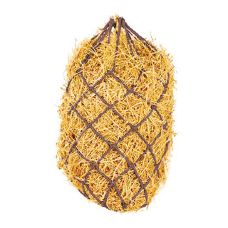 Braided Poly Hay Net, Brown