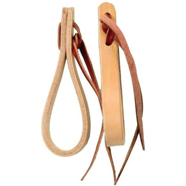 Western Rawhide 1/2" Harness Leather Water Loops