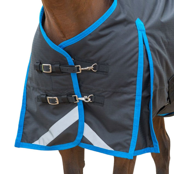 Canadian Horsewear Rainsheet with Removable Neck, Seaport Diablo
